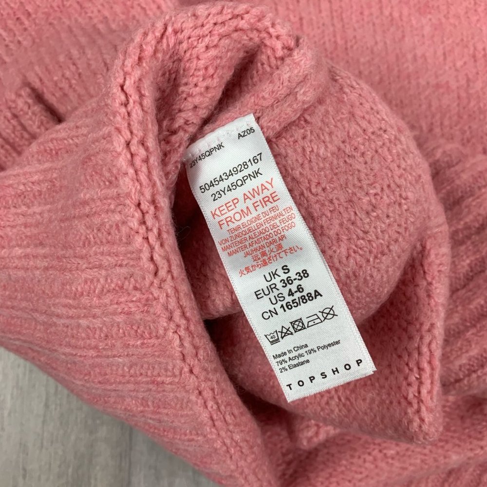 Topshop Deep Hem Crewneck Sweater - Picture 5 of 10